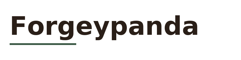 Forgeypanda logo